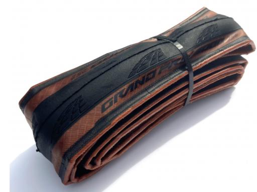 Continental Grand Prix 5000 700x25C road tire kevlar foldable brown OEM